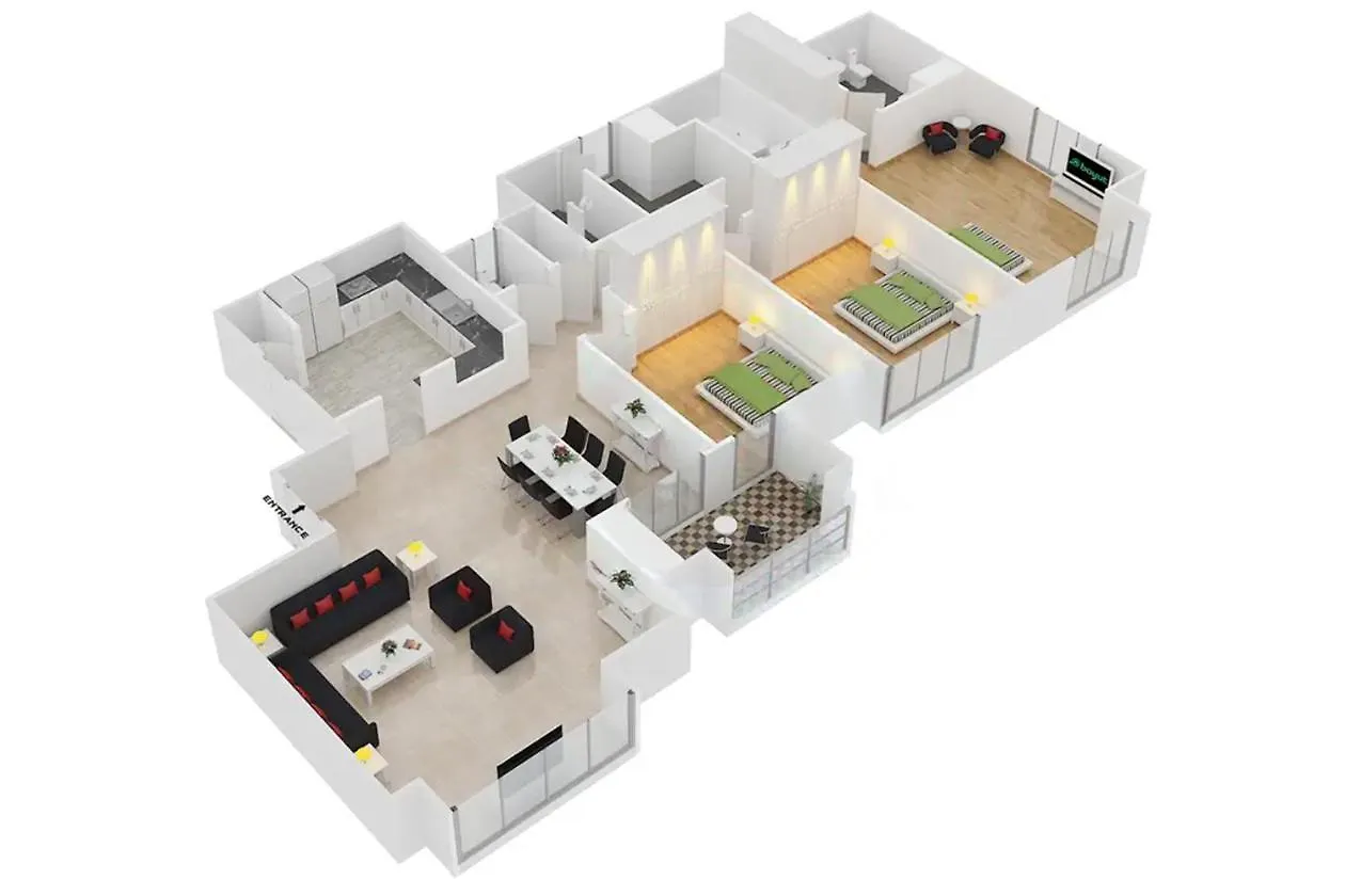 Lux The Luxurious Central Jbr Suite 2 Dubai United Arab Emirates